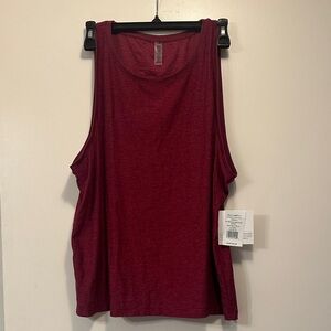 Beyond yoga Women’s Sleeveless Tank Top - Burgundy